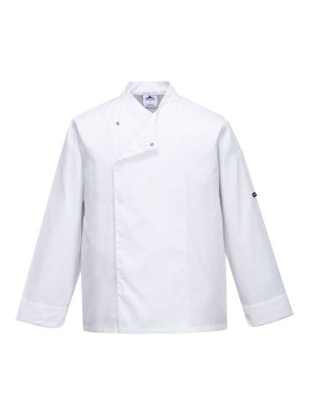 Cross-Over Chefs Jacket, XXL, R, White