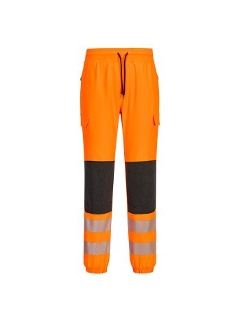 KX3 Hi-Vis Flexi Class 2 Jogger, L, R, Orange/Black