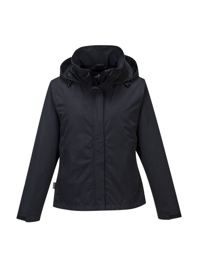 Women's Corporate Shell Jacket, XS, R, Black