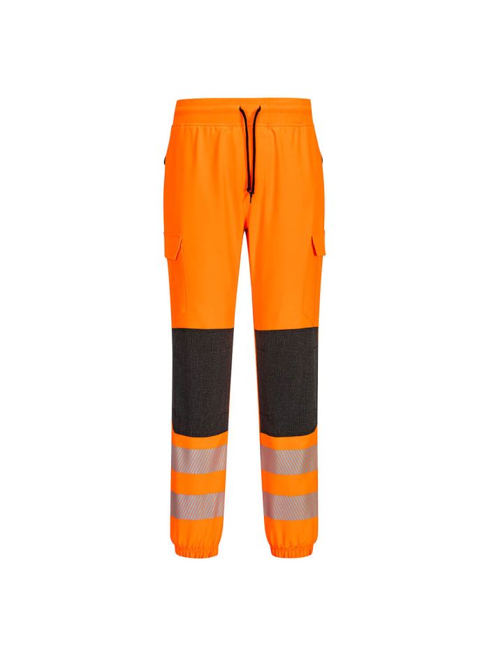 KX3 Hi-Vis Flexi Class 2 Jogger, L, R, Orange/Black