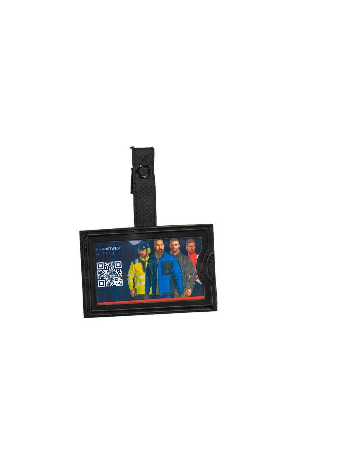 ID Holder (TPU), , R, Black